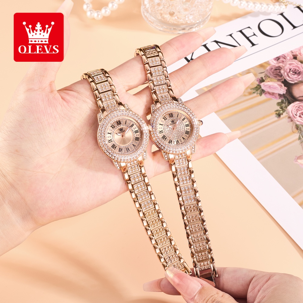 Luxury Watch & Jewellery - OLEVS Роскошные модные женские часы с