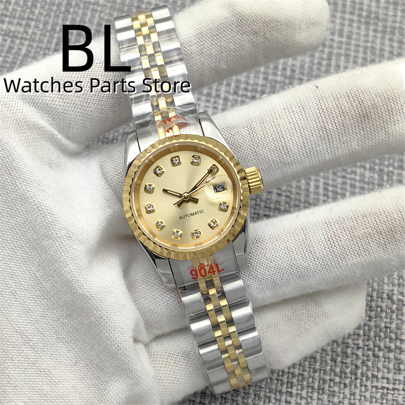 Luxury Watch German - BLIGER Двухцветное розовое золото 26 мм