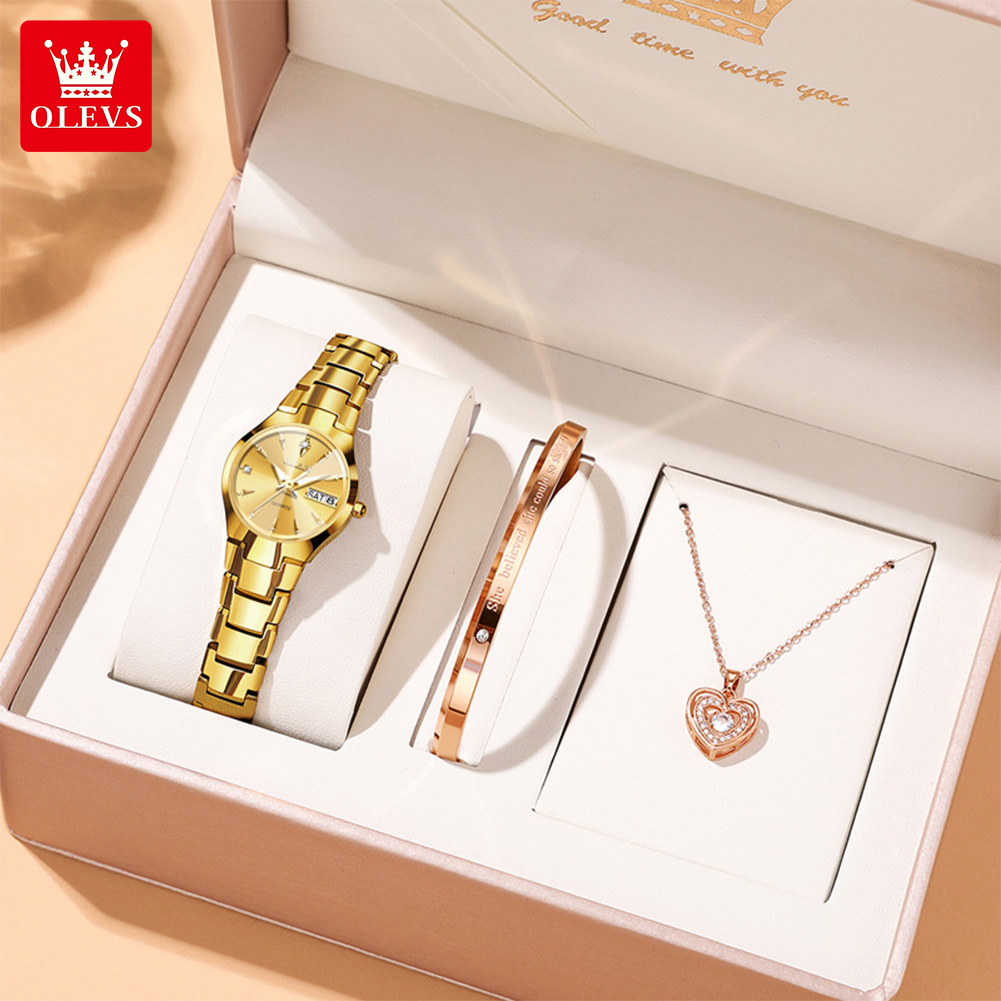 Luxury Watch & Jewellery - OLEVS женские часы 8697, роскошные элегантные