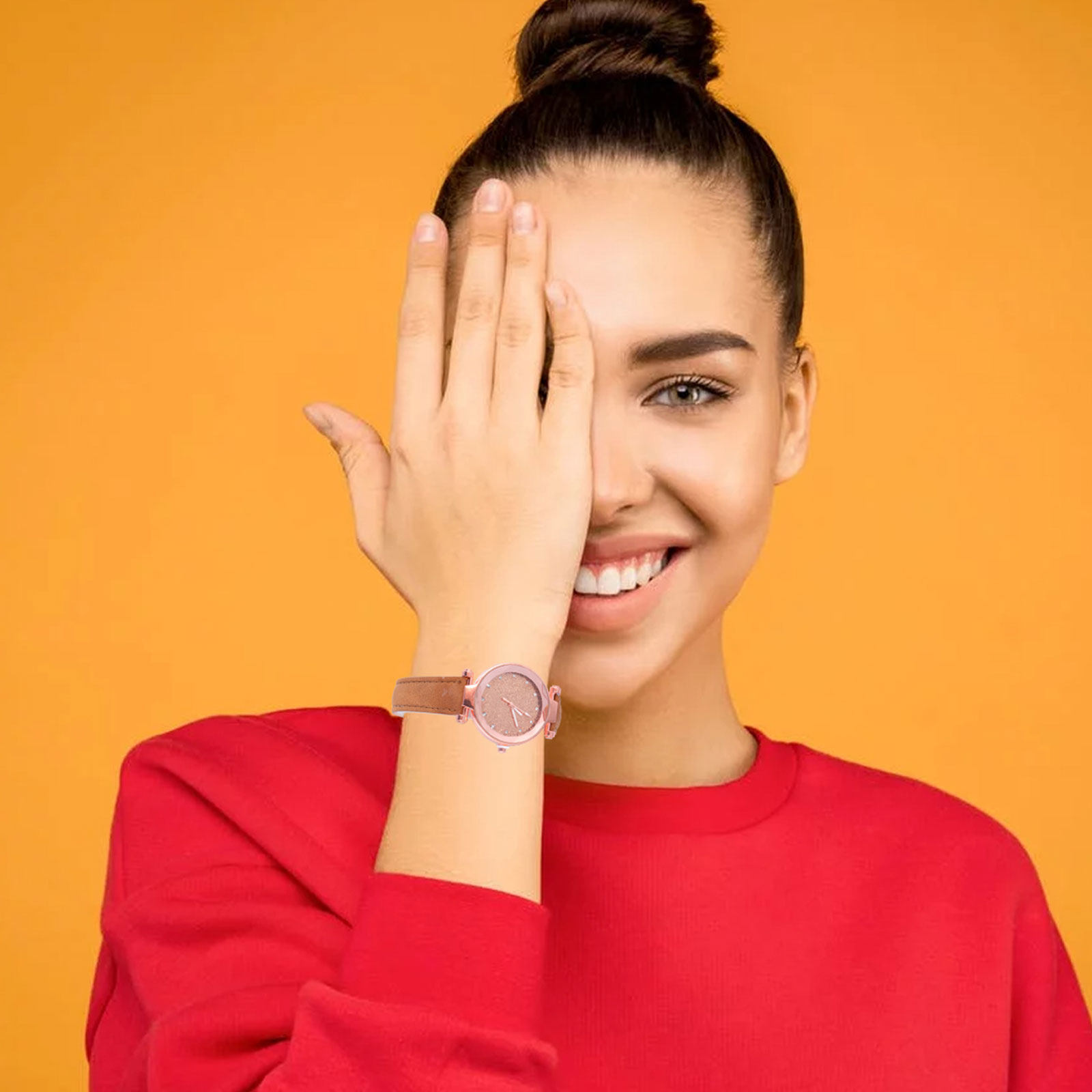 Luxury Watch Gift For Her - 2 шт. женские кварцевые часы, модный