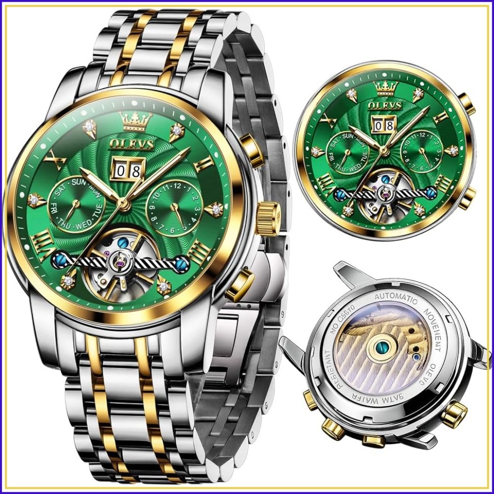 Luxury Watch Image - Аналоговые кварцевые мужские часы класса люкс