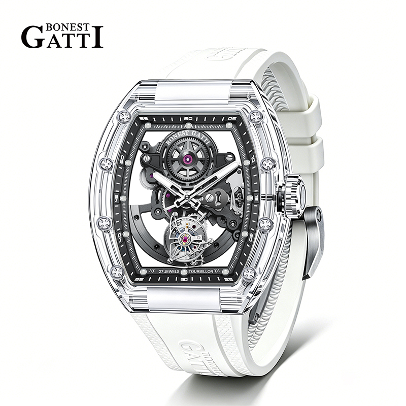 Luxury Watch Brand Tier - Мужские часы BONEST GATTI с турбийоном
