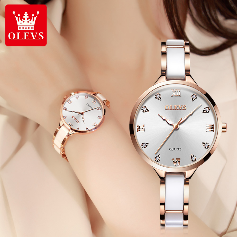 Luxury Watch In Japan - OLEVS керамические женские часы, роскошные женские