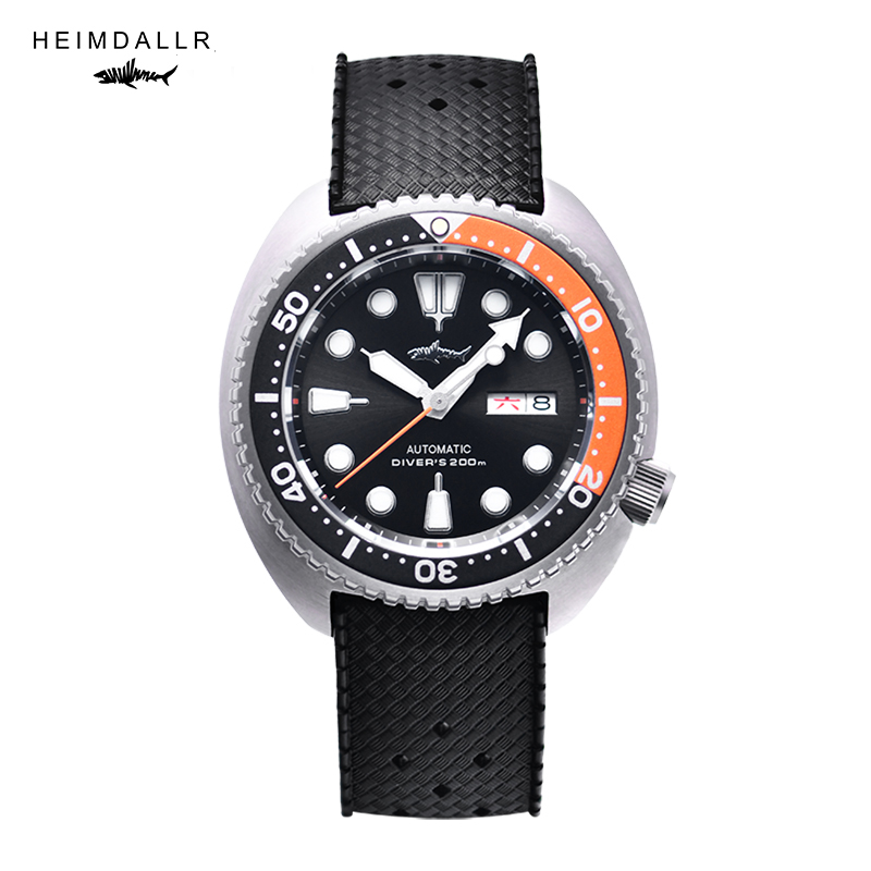 Diver Watch 300M - Heimdallr Титановые часы с черепахой для
