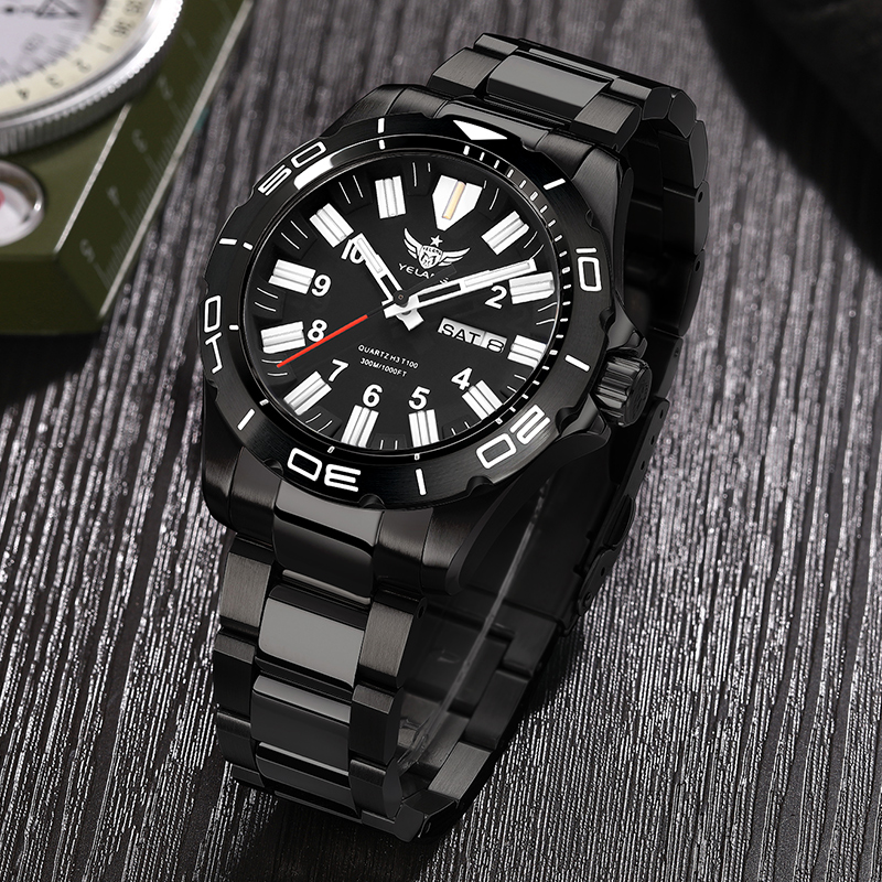 YELANG V1036 42MM Мужские квар – обзор и цена Diver Watch 300M