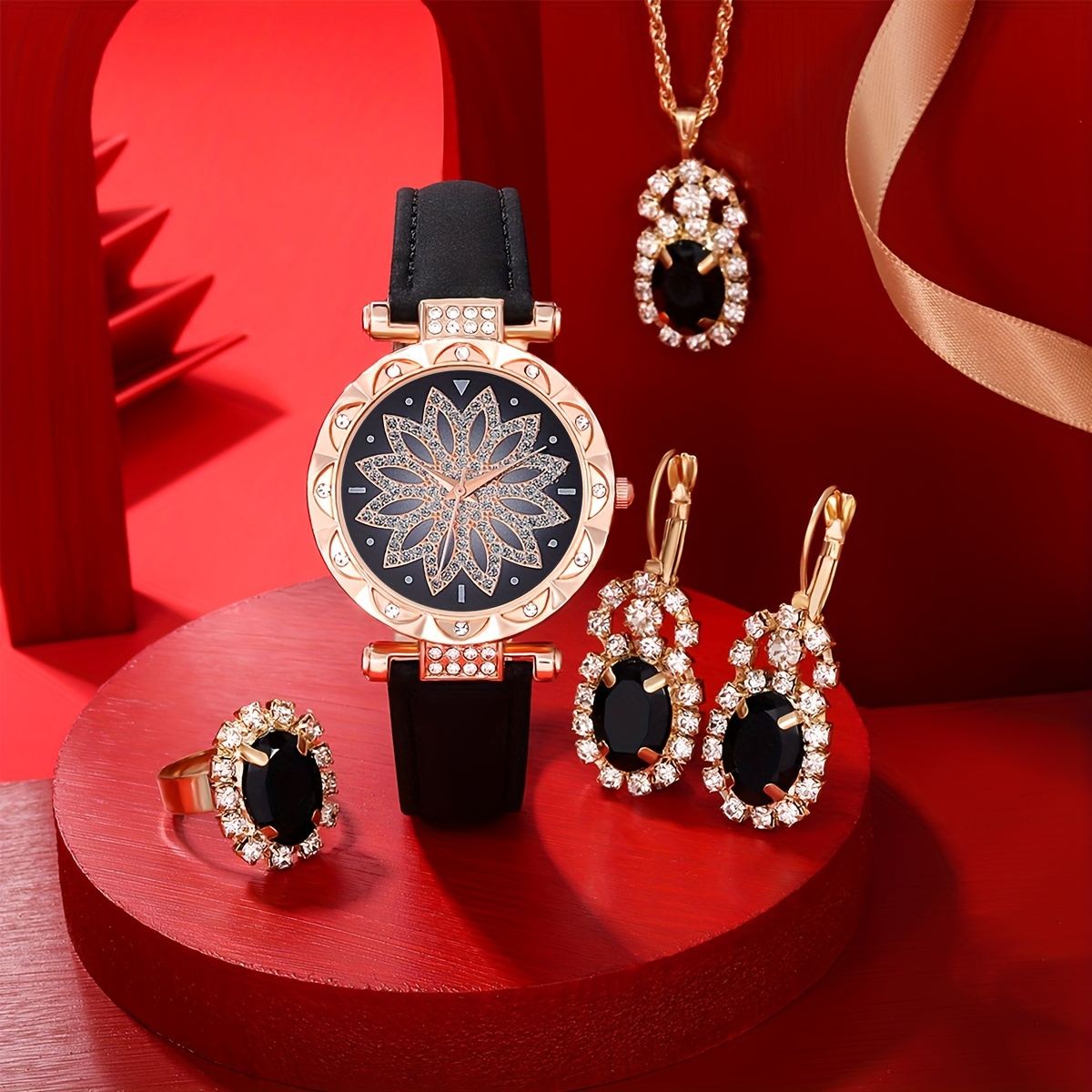 Роскошные кварцевые часы с кри – обзор и цена Luxury Watch Gift For Her