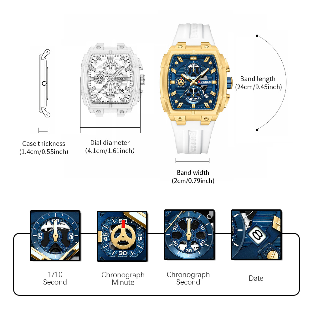 Роскошные винтажные часы CURRE – обзор и цена Quiet Luxury Watch
