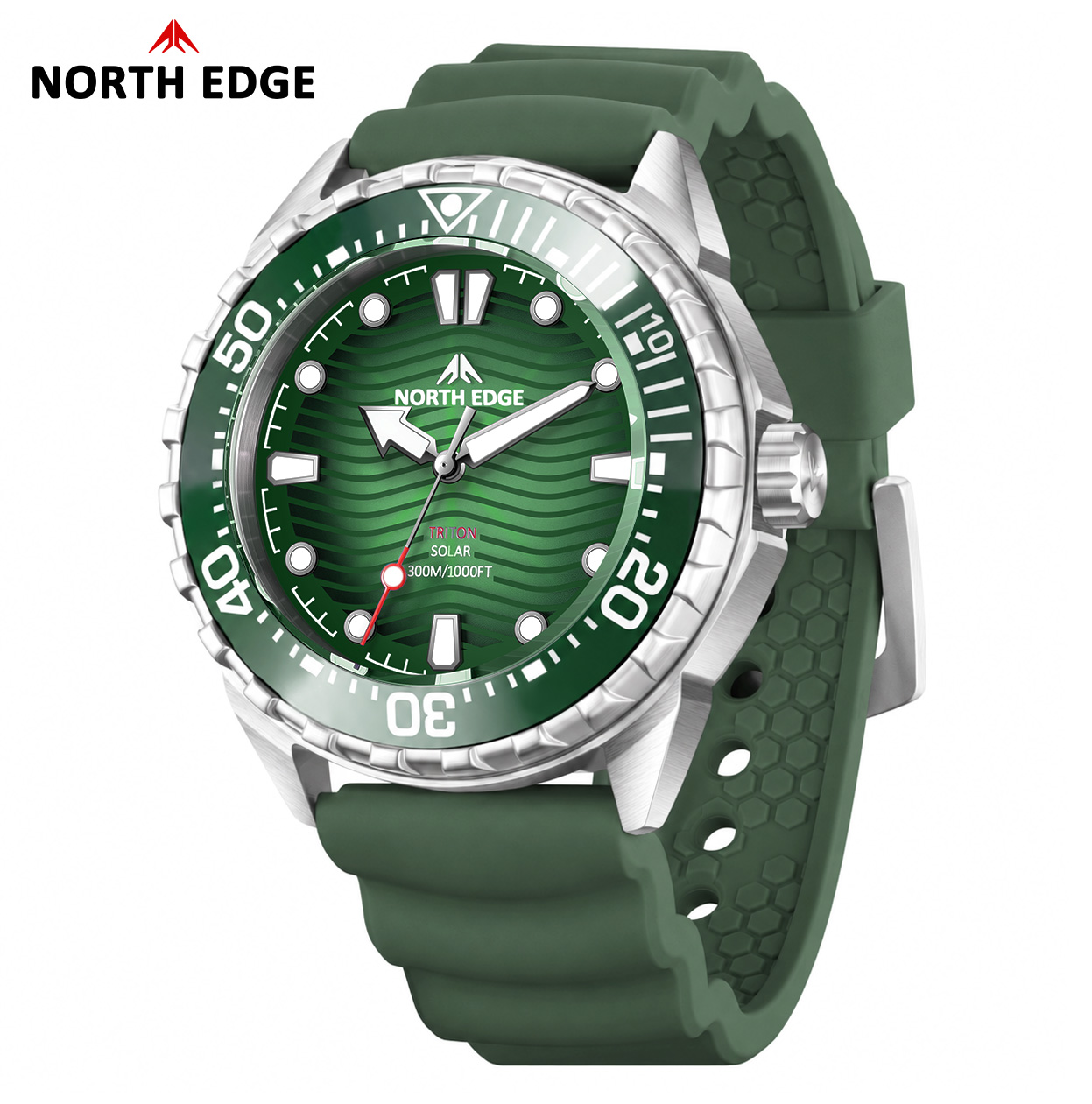 NORTH EDGE 2026 Новые мужские  – обзор и цена Diver Watch 300M