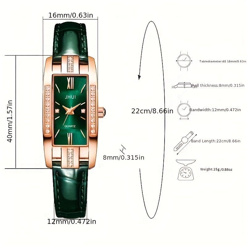 Роскошные кварцевые часы с кри – обзор и цена Luxury Watch Gift For Her