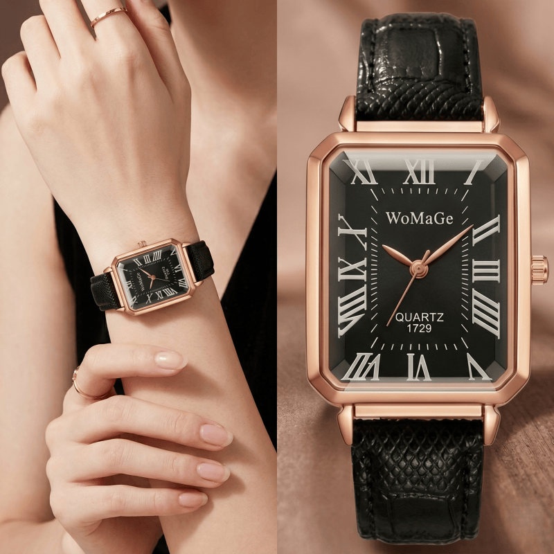 Модные прямоугольные кварцевые – обзор и цена Quiet Luxury Watch