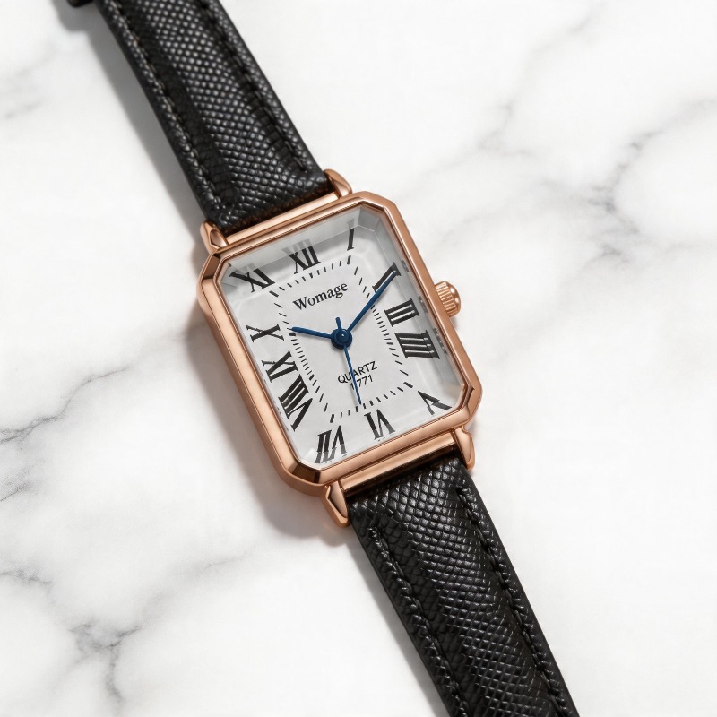 Модные прямоугольные кварцевые – обзор и цена Quiet Luxury Watch