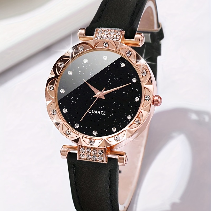 Модные кварцевые часы с звездн – обзор и цена Luxury Watch Gift For Her