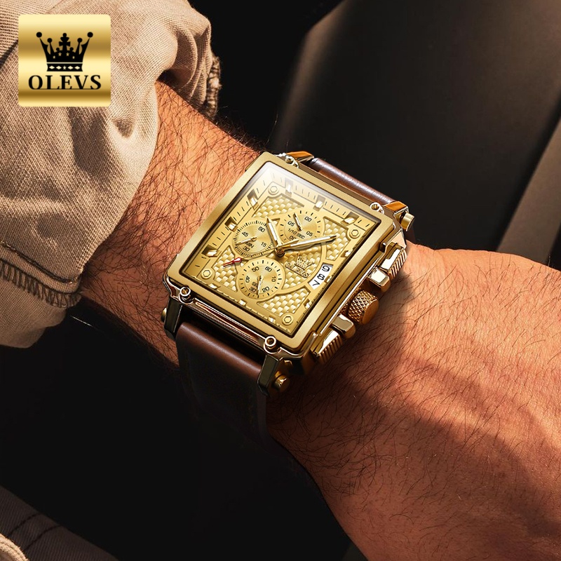 Мужские часы бренда OLEVS, вод – обзор и цена Quiet Luxury Watch