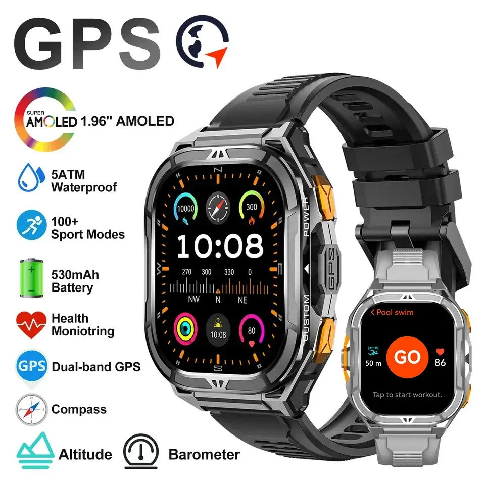 Роскошные смарт-часы AMOLED с  – обзор и цена Luxury Watch German