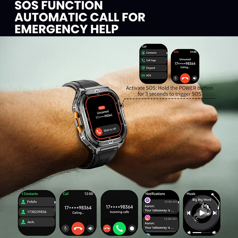 Роскошные смарт-часы AMOLED с  – обзор и цена Luxury Watch German